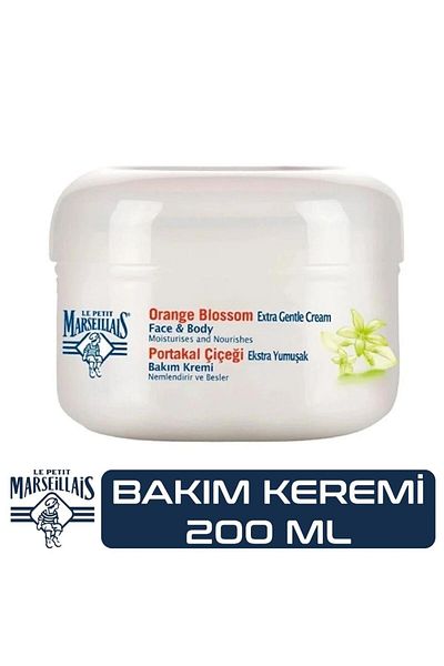 Le Petit Marseillais Orange Blossom Extract Care Cream Jar 200 ml