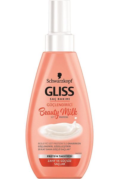 Gliss Schwarzkopf Beauty Milk-strengthening Hair Care Milk 150 ml