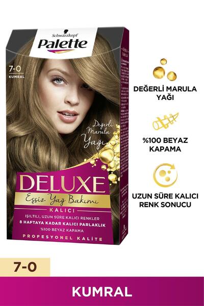 Palette Saç Boyası - Deluxe 7-0 Göz Alıcı Kahve 50 ml