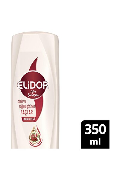 Elidor Saç Kremi Afra Saraçoğlu Canlı Sağlıklı Görünen 350 ml Delist