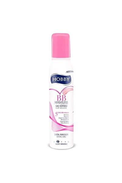 Hobby Saç Köpüğü Bb Onarıcı Etki Doğal Bukleler 150 ml