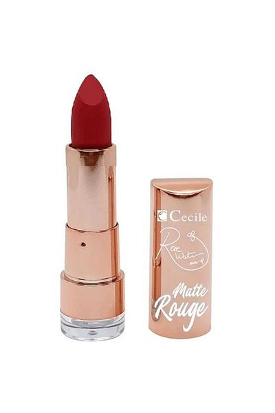 Cecile Rose Water Matte Rouge Lipstick 06