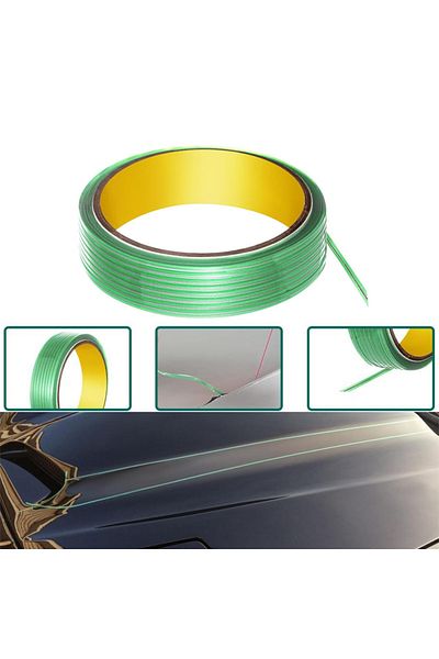 Choice 10m Vinyl Wrap Cutting Tape Car Stickers Design Line Auto Film Cut Tools Wrapping Edge Detailer Tape