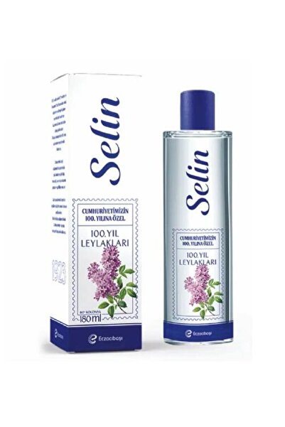 Selin Leylak 180 ml Cam Kolonya Cumhuriyetin 100. Yılına Özel