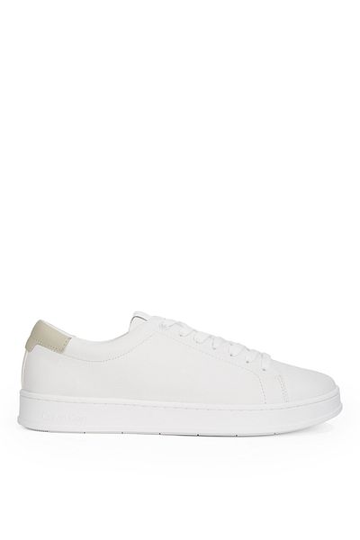 Calvin Klein Bílé pánské tenisky Calvin Klein LOW TOP LACE UP NU