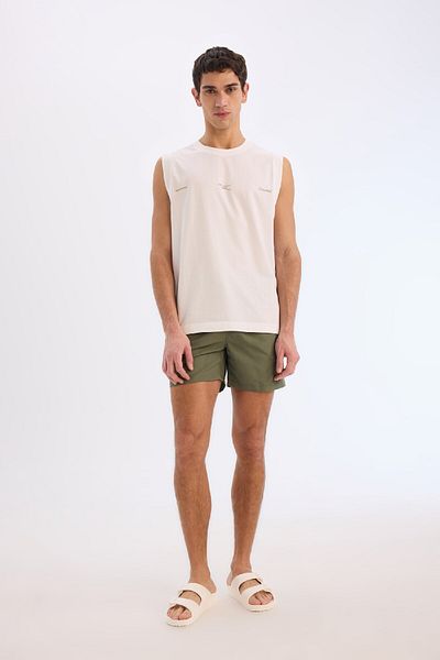 DeFacto Regular Fit Mesh Lined Above Knee Swim Shorts E4736Ax25Hs