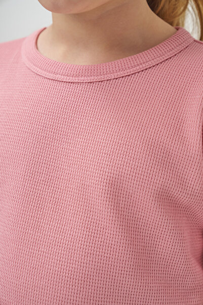 Minipodyum Unisex Two-Piece Suit with Oversize Low Sleeve Shorts