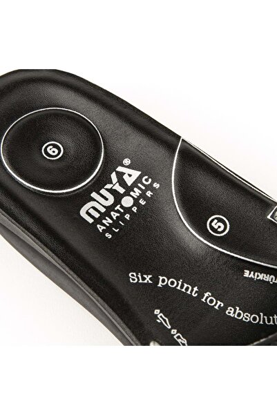 Muya Дамски чехли Candy с 6 точкови анатомични подметки и катарами