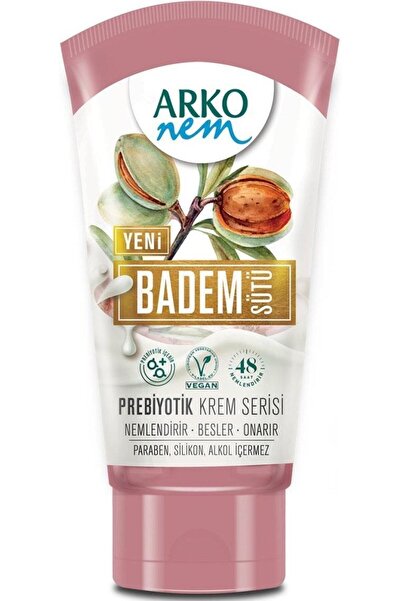 ARKO Nem Badem Sütü Özlü Prebiyotik Tüp Krem 60 Ml