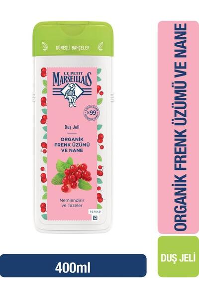 Le Petit Marseillais Duş Jeli Organik Frenk Üzümü 400 ml