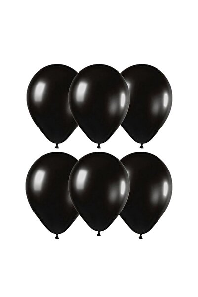 Gemar Metalik Balon Ithal 100'lü Siyah