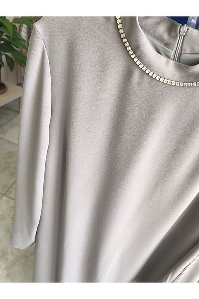 Armine Stone Detailed Dress