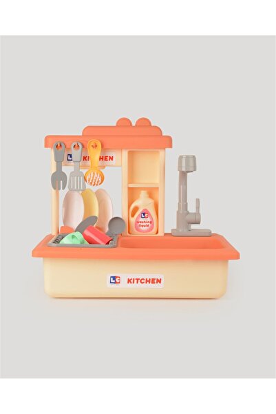 LETS BE CHILD Bej Somon Interaktif Lavabo Seti