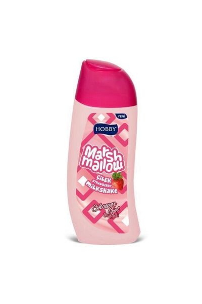 Hobby Marshmalow Strawberry Scented 500 ml Shower Gel