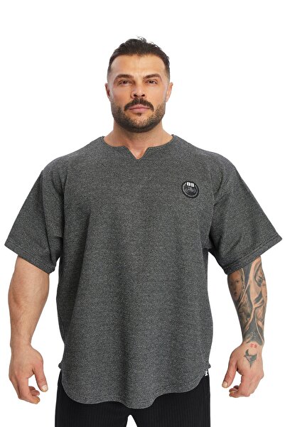 BGSM Oversize Rag Top Kırçıllı T-shirt BGSM 3373