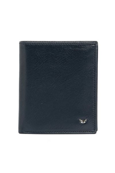 Tergan Navy Blue Genuine Leather Men's Wallet - S1Ce 00001408 -H86