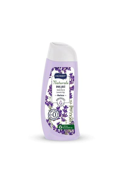 Hobby Shower Gel Naturals - Relax Thyme Essence Lavender Oil 500ml