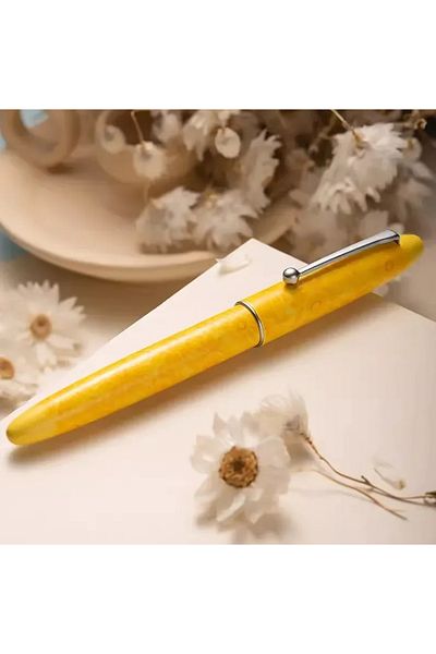 Choice EF YE Hongdian C3 Metal Fountain Pen Natural Oil Painting Series 26# EF F Nib School Office Writing