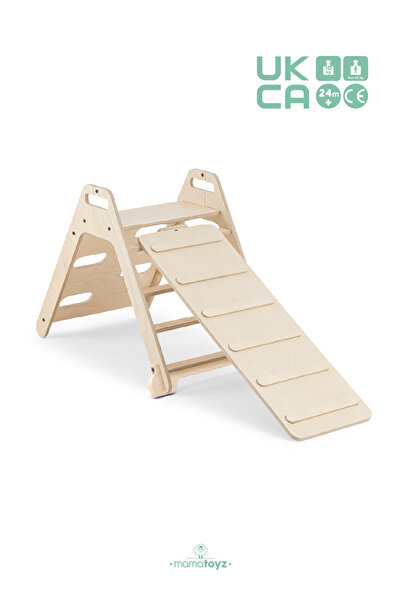 MAMATOYZ Piky Pikler Triangle ve Slide - Tırmanma Üçgeni ve Kaydırak