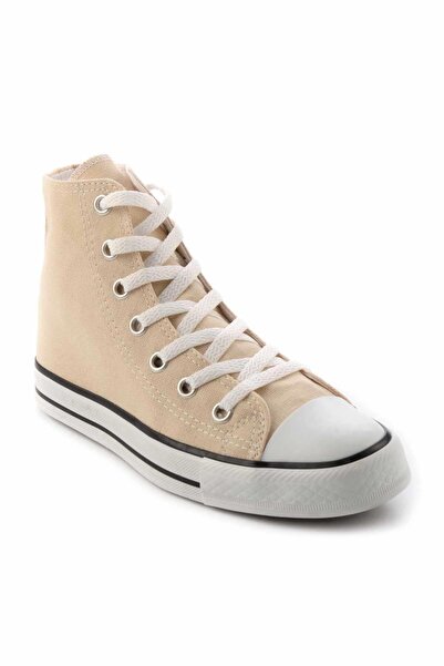 Bambi Beige Linen Women's Casual Shoes K01688010418