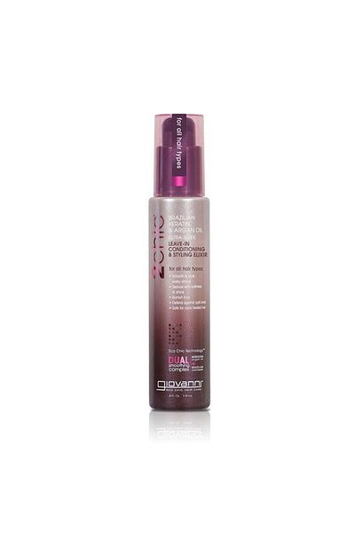 Giovanni Giovanni Ultra Sleek Leave-In Conditioning & Styling Elixir - Brazilian Keratin & Argan Oil, 118 ml