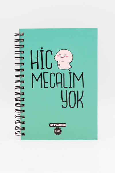 EFBUTİK Agenda caietului de planificare cu inele, nu am nimic
