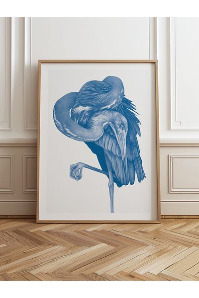 HOMEPACK Единична картина в дървена рамка, единичен плакат, картина TK/1057