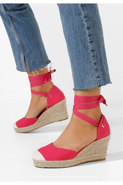 B T Shoes Sandale cu platforma Vilena fucsia