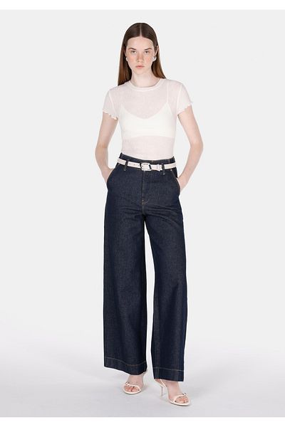 Colin's Regular Fit Women's White Short Sleeve T-Shirt