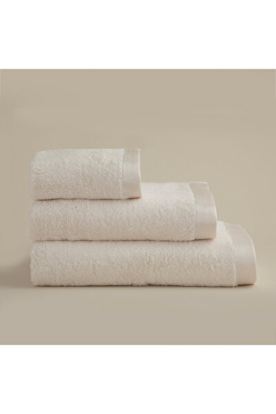 Chakra Floss Hand Towel 30x50 Cm Ecru