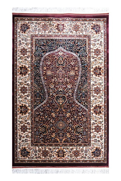 İkranur Χαλί προσευχής Lale Mihrap Ultra Luxury 100% Modal, Πυκνό υφαντό χαλί...