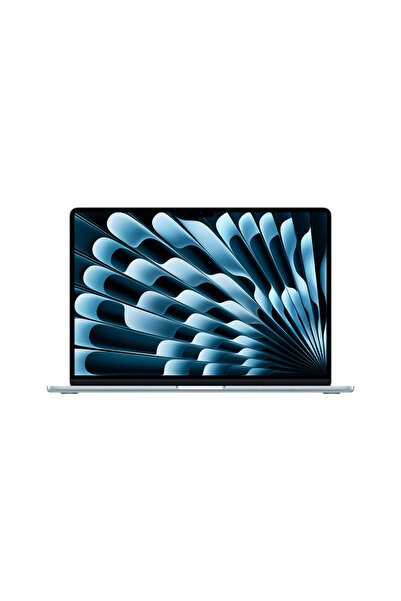Apple 15" MacBook Air: Apple M4 chip with 10-core CPU and 10-core GPU, 16GB, 512GB SSD - Gök Mavisi