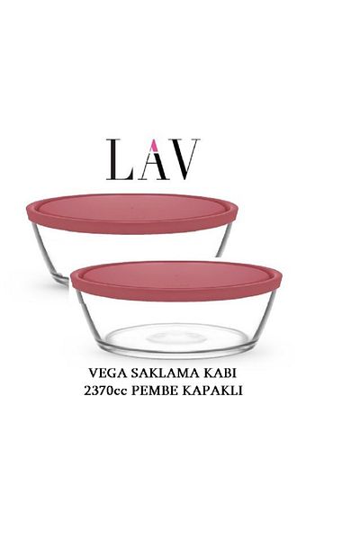 LAV Feyzade Vega 2370Cc Storage Container 2 Pieces