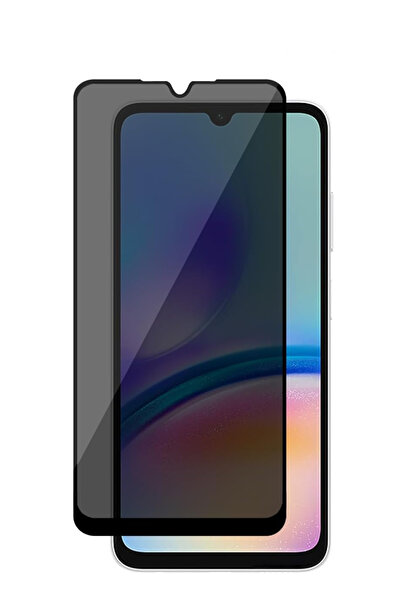 Powerfox Samsung A05 Uyumlu Kırılmaz Cam Privacy Hayalet Tam Kaplayan Ekran K...