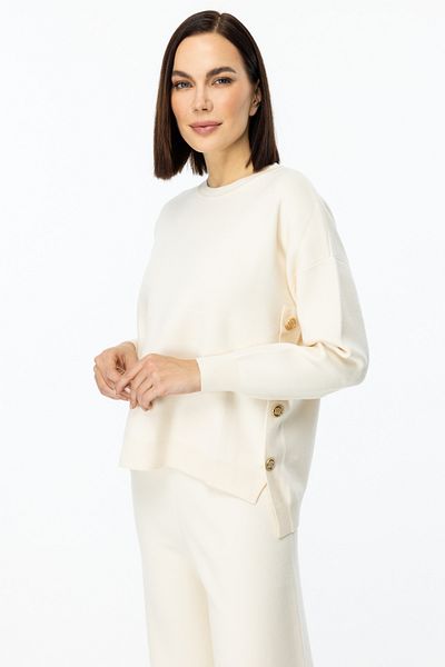 ON Pulover tricot cu nasturi pe margini