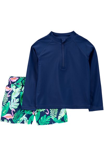 Carter's Little Boy Sunscreen Swimsuit Set