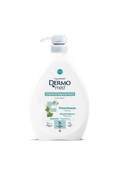 Dermomed White Musk Liquid Soap, 1l