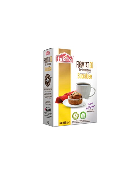 Takita Formtat 60 Toz Tatlandırıcı 500 gr (SUCRALOSE)