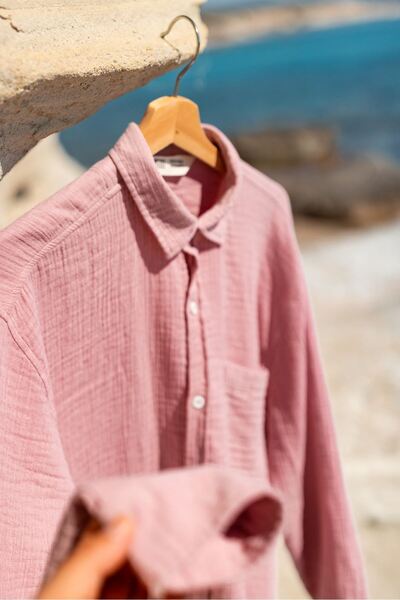 no7man Mikonos Lilac Shirt