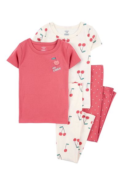 Carter's Girl's Pajama Set 4 Pack