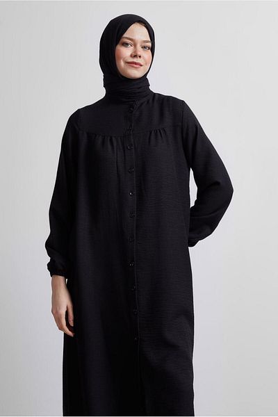 TRENDTESETTÜR Women's Black Long Tunic t 0716