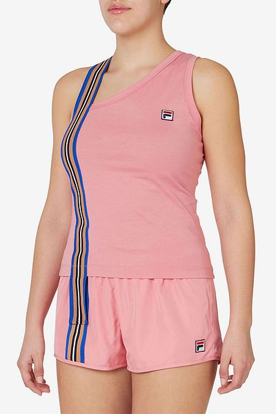 Fila Tricou Tank Top asimetric pentru femei TW 411139
