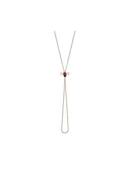 BEE GODDESS Kraliçe Arı Radolite Pırlanta Gümüş Şahmeran