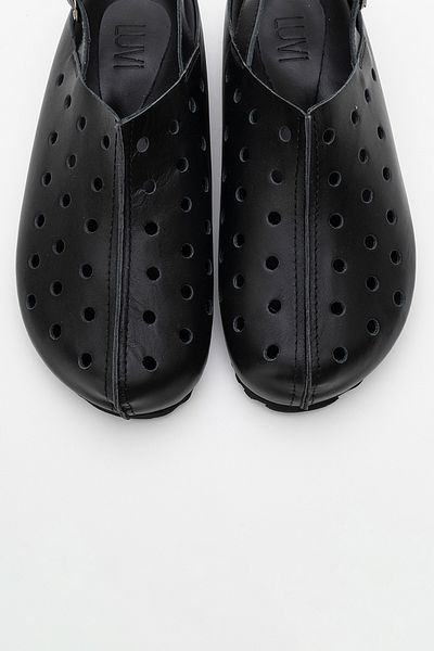 LuviShoes Sandale de damă JUSTA din piele naturală din piele naturală