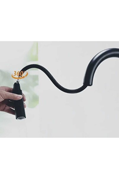 Adell NİZA KROM SPİRALLİ 3 YOLLU ARITMA ÇIKIŞLI MUTFAK BATARYASI