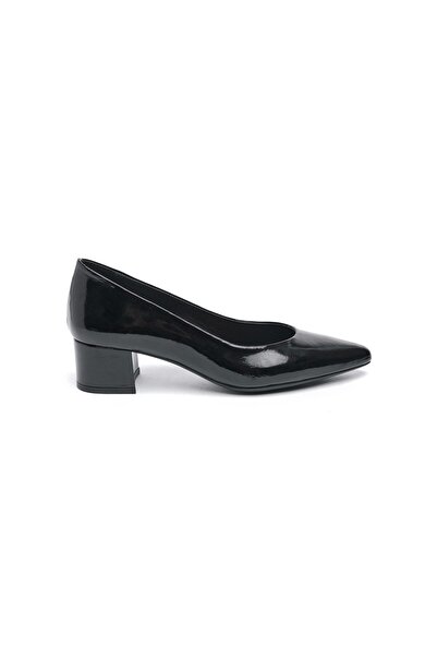 derinet Hakiki Deri Kadın Topuklu Ayakkabı