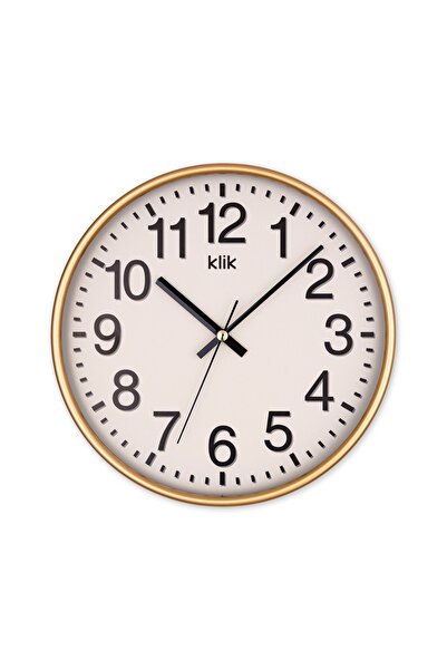 Digithome Venüs Minimalist Duvar Saati 26cm Gold K-VENUS-GOLD C320.230