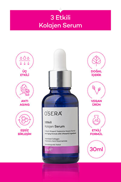 OSERA Hyalüronik Asit - Kolajen Cilt Bakım Serumu 30ml