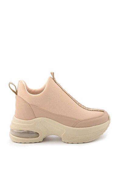 Bambi Nude Stretch-Sneaker für Damen K01932401717