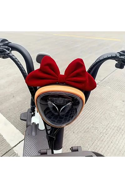 Dodemert Home Red Ribbon Console Instrument Panel &Rearview Mirror Accessory